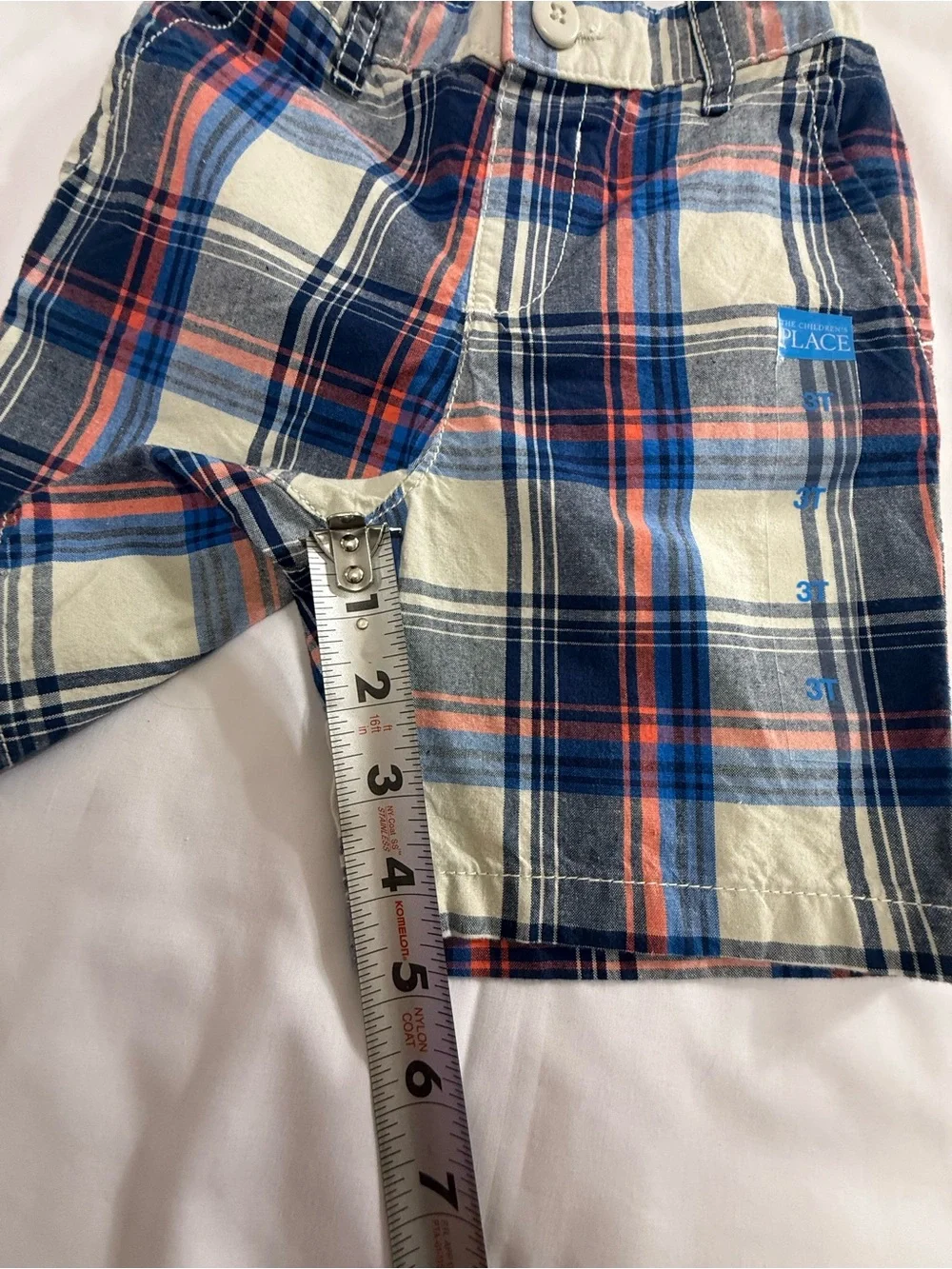 The Childrens Place lightweight plaid